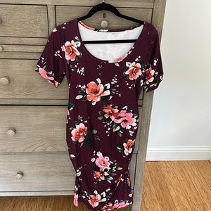 Floral Maternity Dress